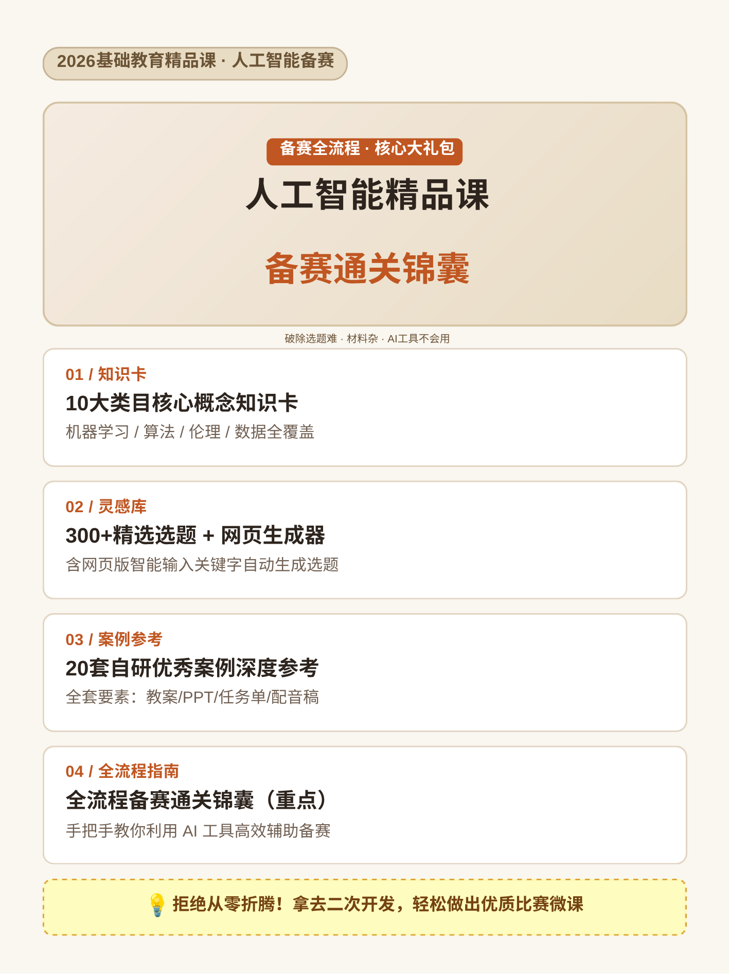 精品课锦囊详情1